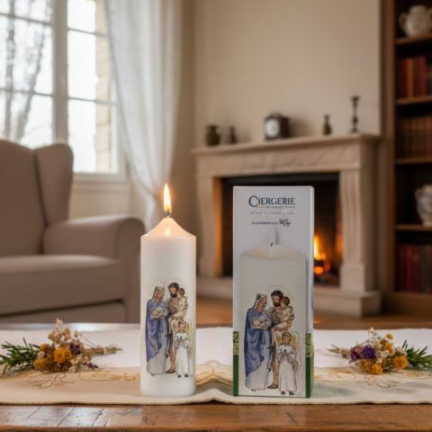 Cierge Famille de la Miséricorde