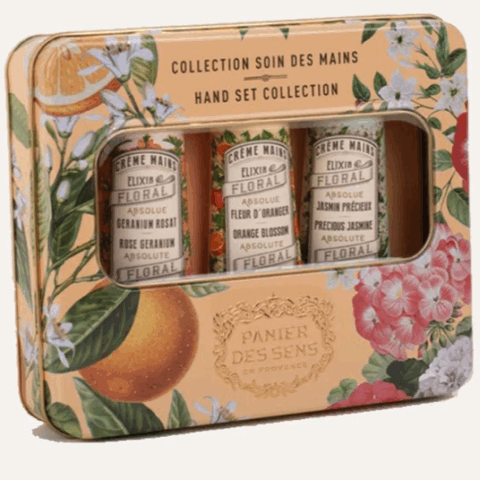 Coffret Crèmes Mains aux absolues de parfum