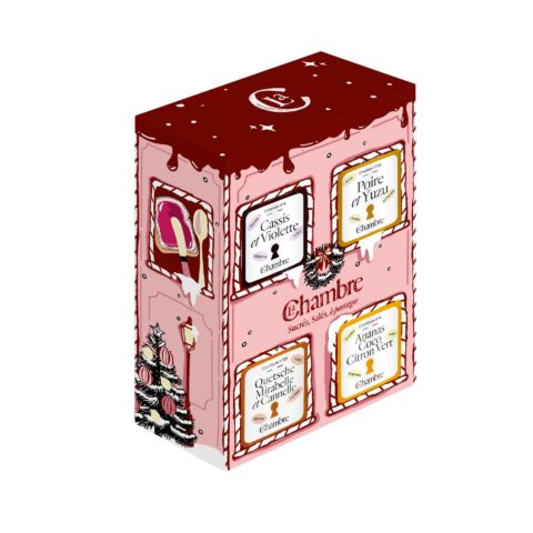 Coffret de 4 confitures de Noël