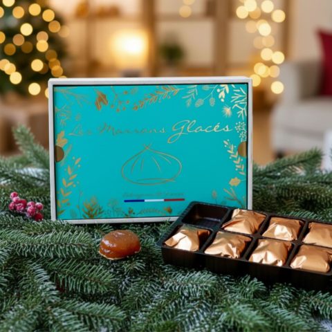 Coffret de marrons glacés