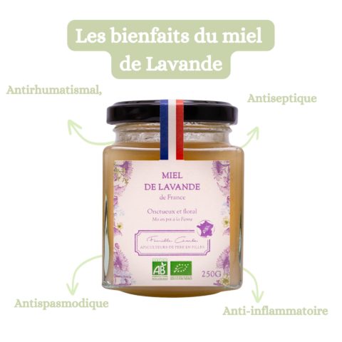 Duo de miels : lavande et tilleul