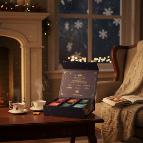 Coffret tisanes et thés de Noël Bio