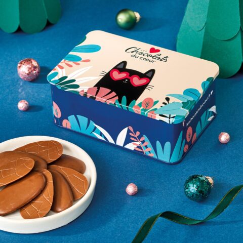Langues chat au caramel