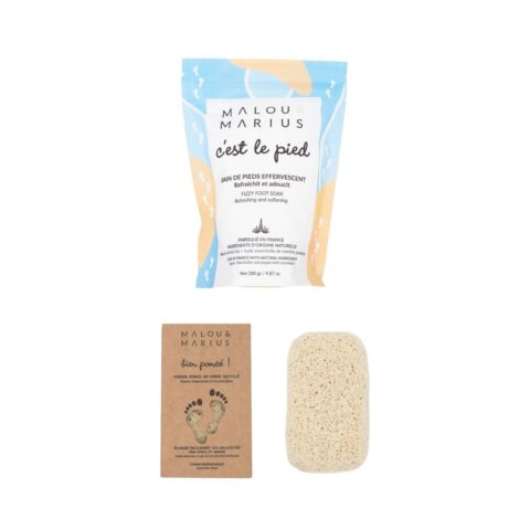 Kit soin des pieds (Bain + Pierre ponce)