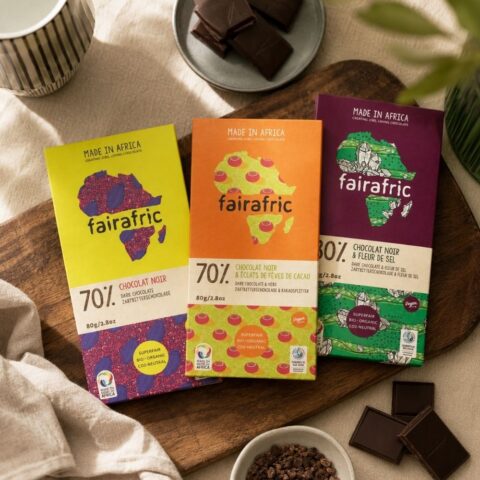 Lot de 3 tablettes de chocolat