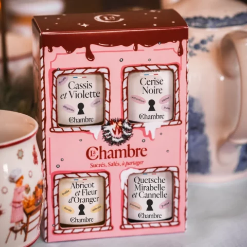 Coffret de 4 confitures de Noël